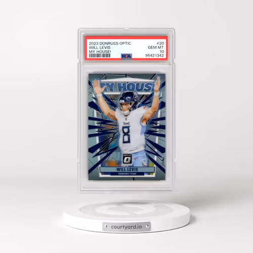 2023 Panini Donruss Optic My House! #20 Will Levis (PSA 10 GEM MINT)