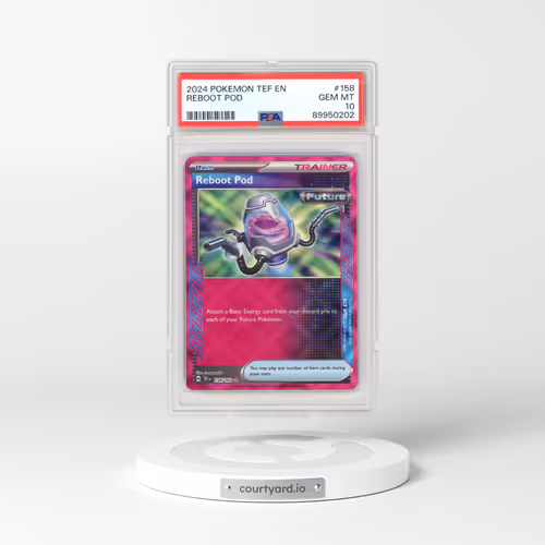 2024 Pokémon Tef EN-Temporal Forces #158 Reboot Pod (PSA 10 GEM MINT)