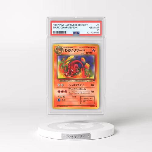 1997 Pokémon Rocket #5 Dark Charmeleon (PSA 10 GEM MINT)