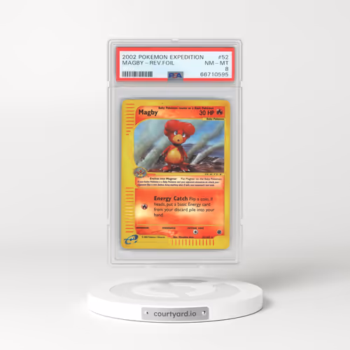 2002 Expedition #52 Magby - Holo (PSA 8 NM-MT)