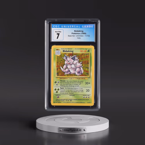 1999 Base Set #11/102 Nidoking - Holo (CGC 7 NM)