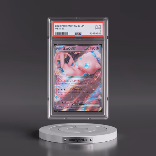 2023 Pokémon Sv4a-Shiny Treasure EX #076 Mew EX - Holo (PSA 9 MINT)