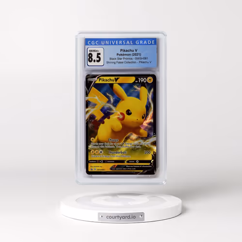 2017 Black Star Promos - Sword & Shield #SWSH061 Pikachu V - Shining Fates Pikachu V Collection (Hol