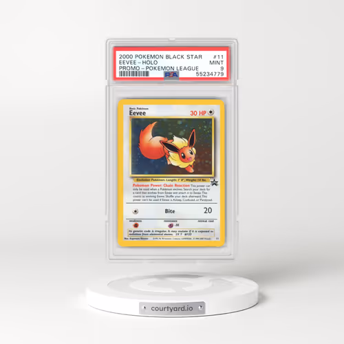 1999 Black Star Promos #11 Eevee (PSA 9 MINT)