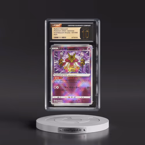2022 Incandescent Arcana #031/068 Radiant Alakazam - Holo (CGC 10 PRISTINE)