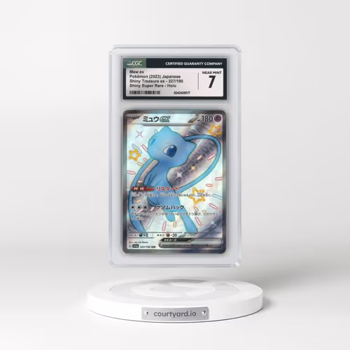 2023 Shiny Treasure ex #327/190 Mew ex - Ssr (CGC 7 NM)