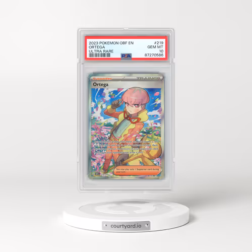 2023 Pokémon Obf EN-Obsidian Flames #219 Ortega - Ultra Rare (PSA 10 GEM MINT)