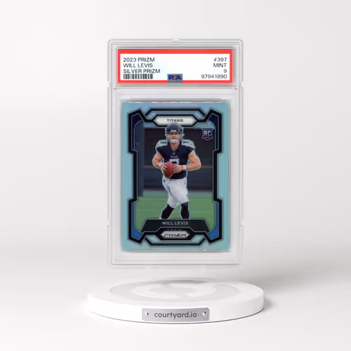 2023 Panini Prizm #397 Will Levis - Silver Prizm (PSA 9 MINT)