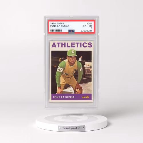 1964 Topps #244 Tony La Russa (PSA 6 EX-MT)