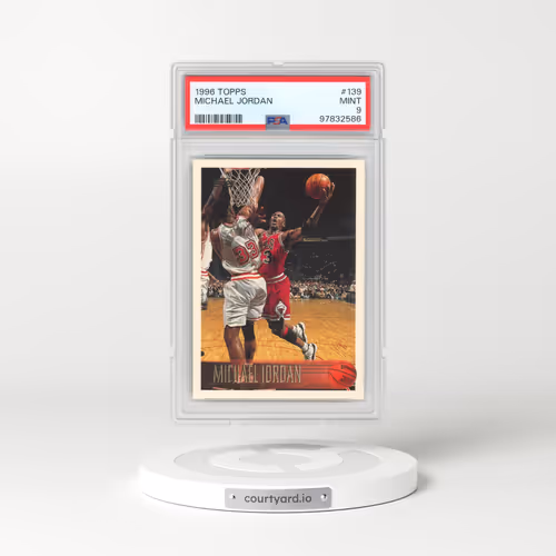 1996 Topps #139 Michael Jordan (PSA 9 MINT)
