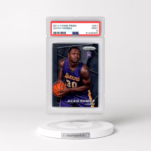 2014 Panini Prizm #257 Julius Randle (PSA 9 MINT)