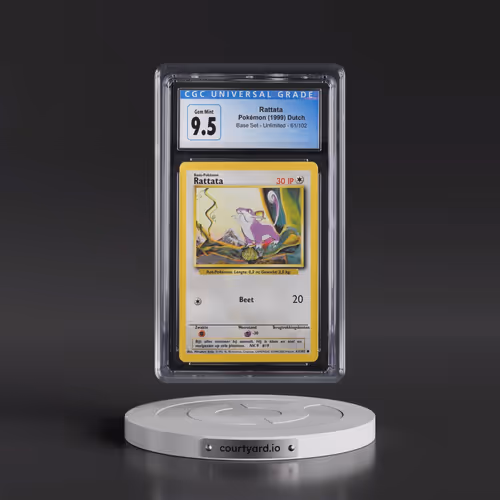 2000 Base Set #61/102 Rattata (CGC 10 GEM MINT)