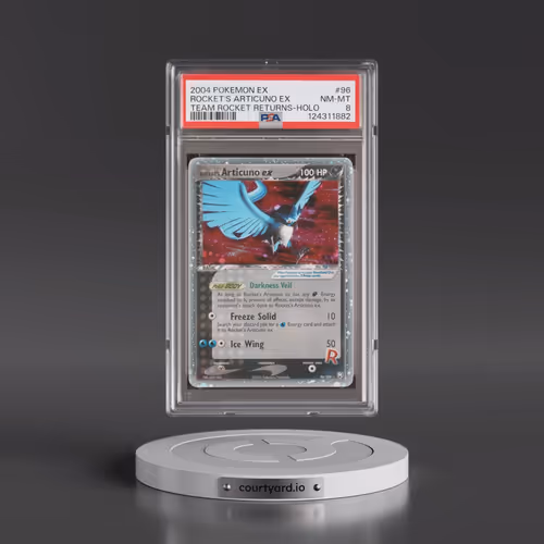 2004 Pokémon EX Team Rocket Returns #96 Rocket's Articuno EX - Holo Holo (PSA 8 NM-MT)