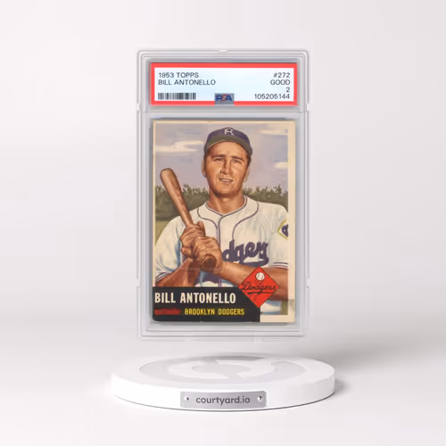 1953 Topps #272 Bill Antonello (PSA 2 GOOD)