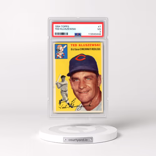 1954 Topps #7 Ted Kluszewski (PSA 3 VG)