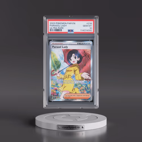 2023 Pokémon Par EN-Paradox Rift #238 Parasol Lady - Ultra Rare (PSA 10 GEM MINT)