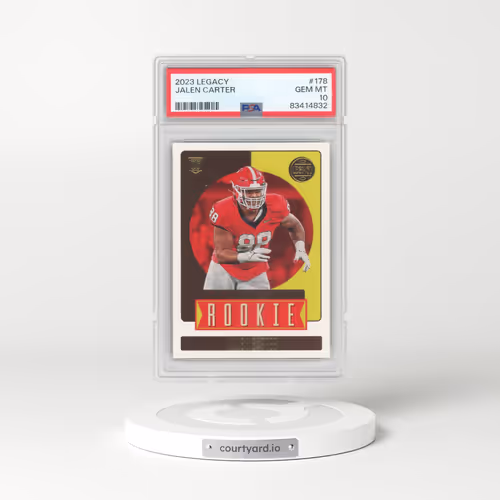 2023 Panini Legacy #178 Jalen Carter (PSA 10 GEM MINT)