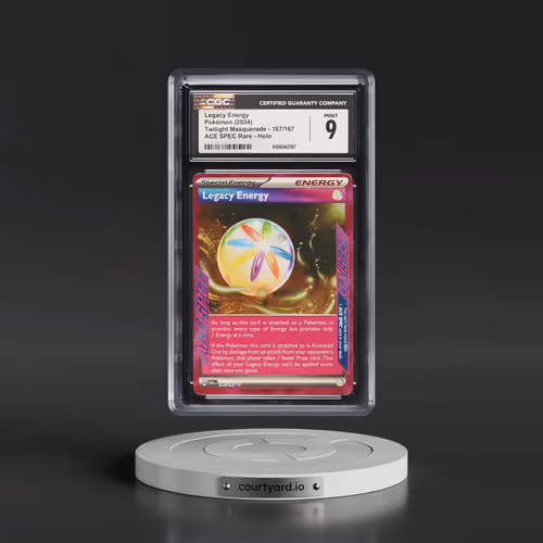 2024 Pokémon Twm EN-Twilight Masquerade #167 Legacy Energy (CGC 9 MINT)