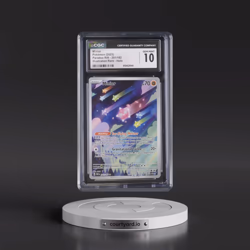 2023 Paradox Rift - PAR EN #201/182 Minior - Illustration Rare Holo (CGC 10 GEM MINT)