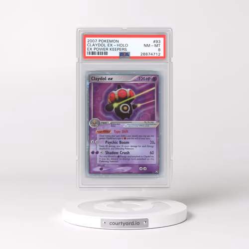 2007 Pokémon EX Power Keepers #93 Claydol EX - Holo Holo (PSA 8 NM-MT)