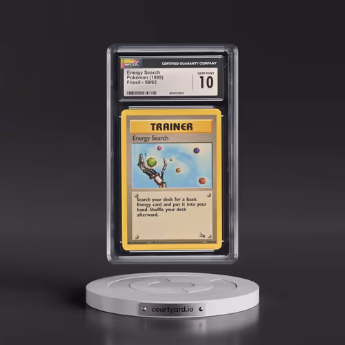 1999 Fossil #59/62 Energy Search (CGC 10 GEM MINT)