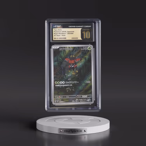 2024 Pokémon Sv6a-Night Wanderer #065 Tapu Bulu - Art Rare (CGC 10 PRISTINE)