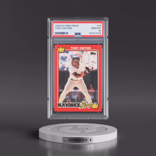1990 Kaybee Kings #14 Tony Gwynn (PSA 10 GEM MINT)