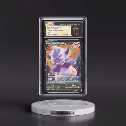 2021 Chilling Reign #099/198 Galarian Slowking V - Holo (CGC 10 PRISTINE)
