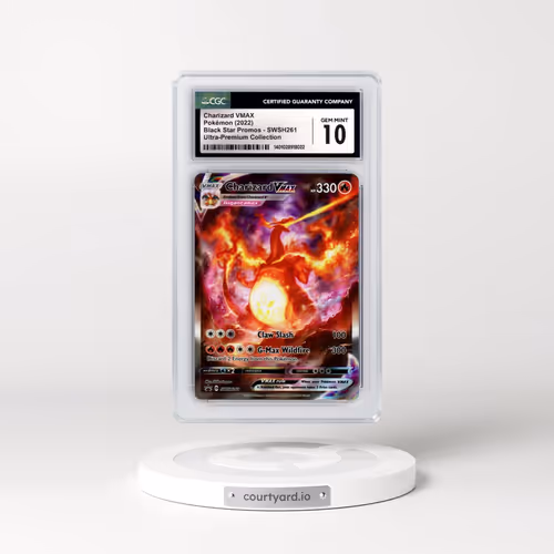 2017 Black Star Promos - Sword & Shield #SWSH261 Charizard VMAX - Holo Ultra-Premium Collection (CGC 10 GEM MINT)