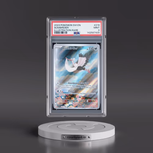 2023 Pokémon Svi EN-Scarlet & Violet #219 Bombirdier - Illustration Rare (PSA 9 MINT)