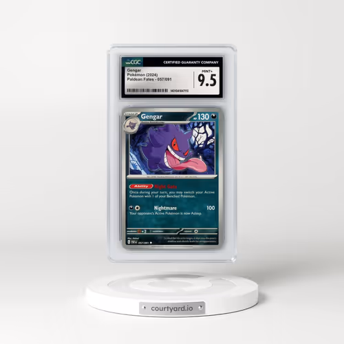 2024 Paldean Fates - PAF EN #057/091 Gengar (CGC 9.5 MINT+)