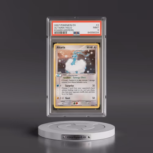 2007 Pokémon EX Power Keepers #2 Altaria - Holo (PSA 9 MINT)