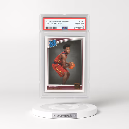 2018 Panini Donruss #180 Collin Sexton (PSA 10 GEM MINT)