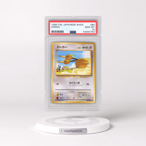 1996 Pokémon Basic #84 Doduo (PSA 10 GEM MINT)
