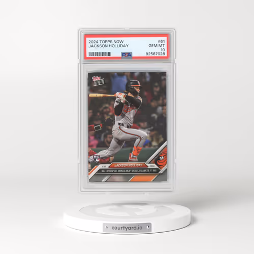 2024 Topps Now #61 Jackson Holliday (PSA 10 GEM MINT)