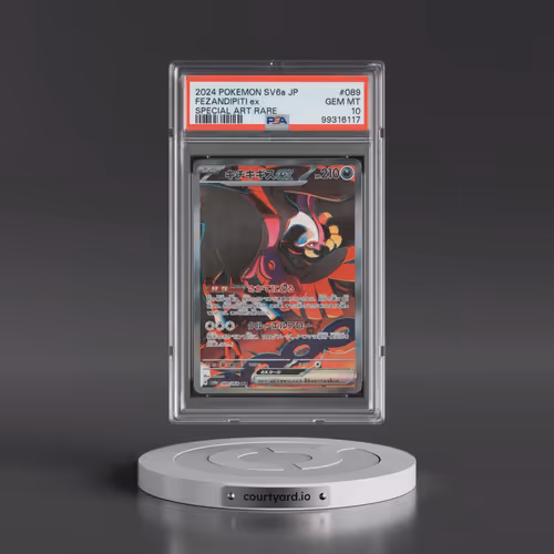 2024 Pokémon Sv6a-Night Wanderer #089 Fezandipiti EX - Holo Special Art Rare (PSA 10 GEM MINT)