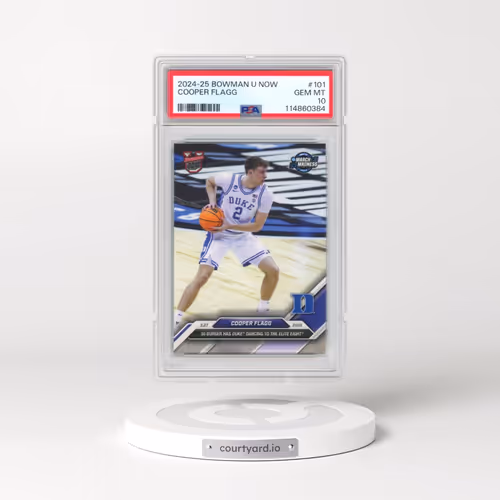 2024-25 Bowman U Now #101 Cooper Flagg (PSA 10 GEM MINT)