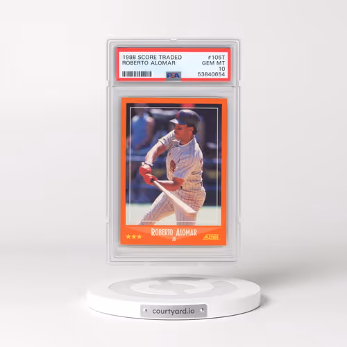 1988 Score Traded #105T Roberto Alomar (PSA 10 GEM MINT)