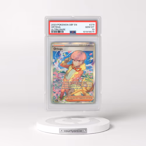 2023 Pokémon Obf EN-Obsidian Flames #219 Ortega - Ultra Rare (PSA 10 GEM MINT)