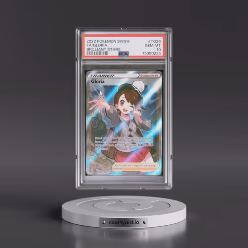 2022 Pokémon Sword & Shield Brilliant Stars #TG26 Gloria - Full Art (PSA 10 GEM MINT)