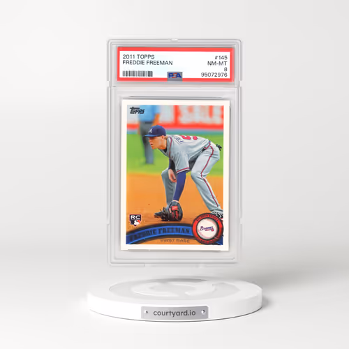 2011 Topps #145 Freddie Freeman (PSA 8 NM-MT)