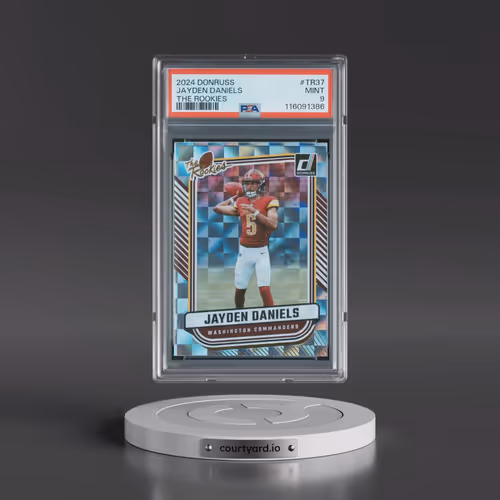 2024 Panini Donruss the Rookies #TR37 Jayden Daniels (PSA 9 MINT)