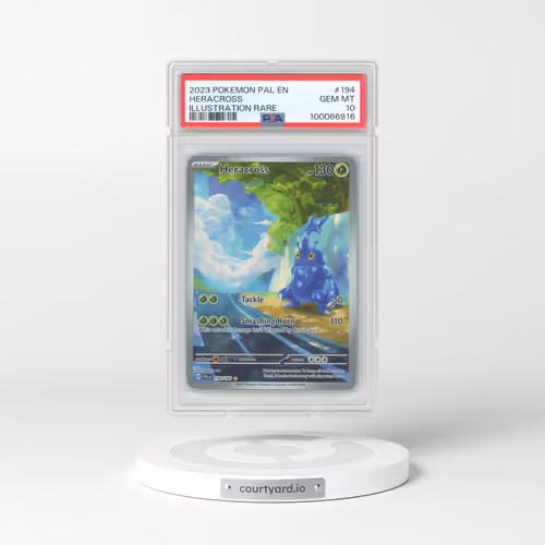 2023 Pokémon Pal EN-Paldea Evolved #194 Heracross - Illustration Rare (PSA 10 GEM MINT)