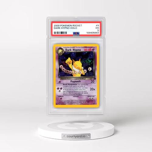 2000 Pokémon Rocket #9 Dark Hypno - Holo (PSA 5 EX)