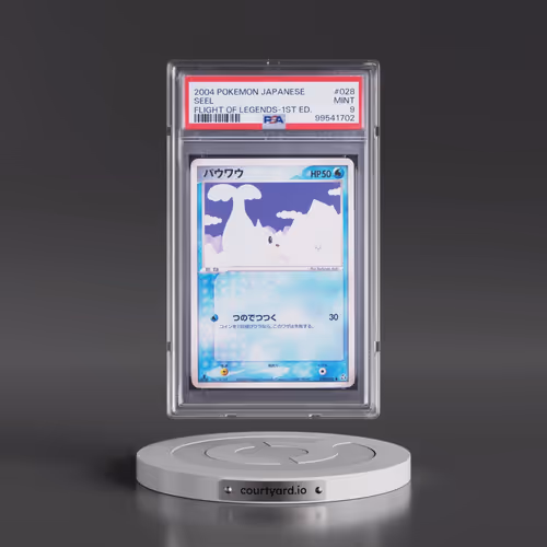 2004 Pokémon Flight of Legends #028 Seel - 1st Edition (PSA 9 MINT)