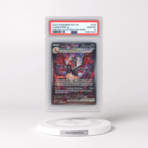 2024 Pokémon Paf EN-Paldean Fates #234 Charizard EX - Holo Special Illustration Rare (PSA 10 GEM MIN