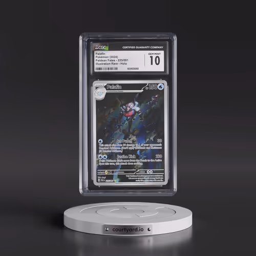 2024 Pokémon Paf EN-Paldean Fates #225 Palafin - Illustration Rare (CGC 10 GEM MINT)