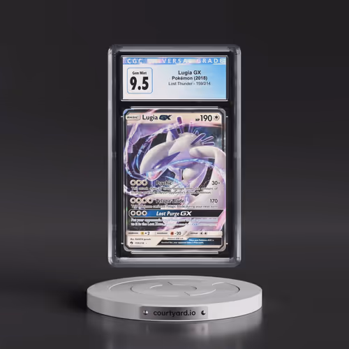 2018 Lost Thunder #159/214 Lugia GX - Holo (CGC 10 GEM MINT)