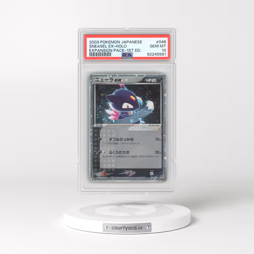 2003 Pokémon Expansion Pack #046 Sneasel EX - 1st Edition Holo Holo (PSA 10 GEM MINT)