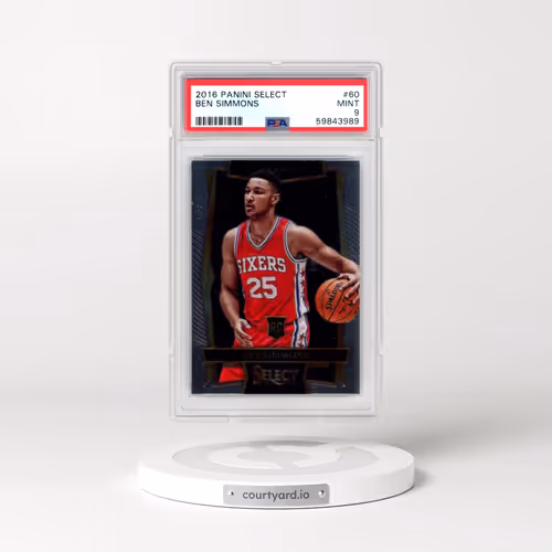 2016 Panini Select #60 Ben Simmons (PSA 9 MINT)